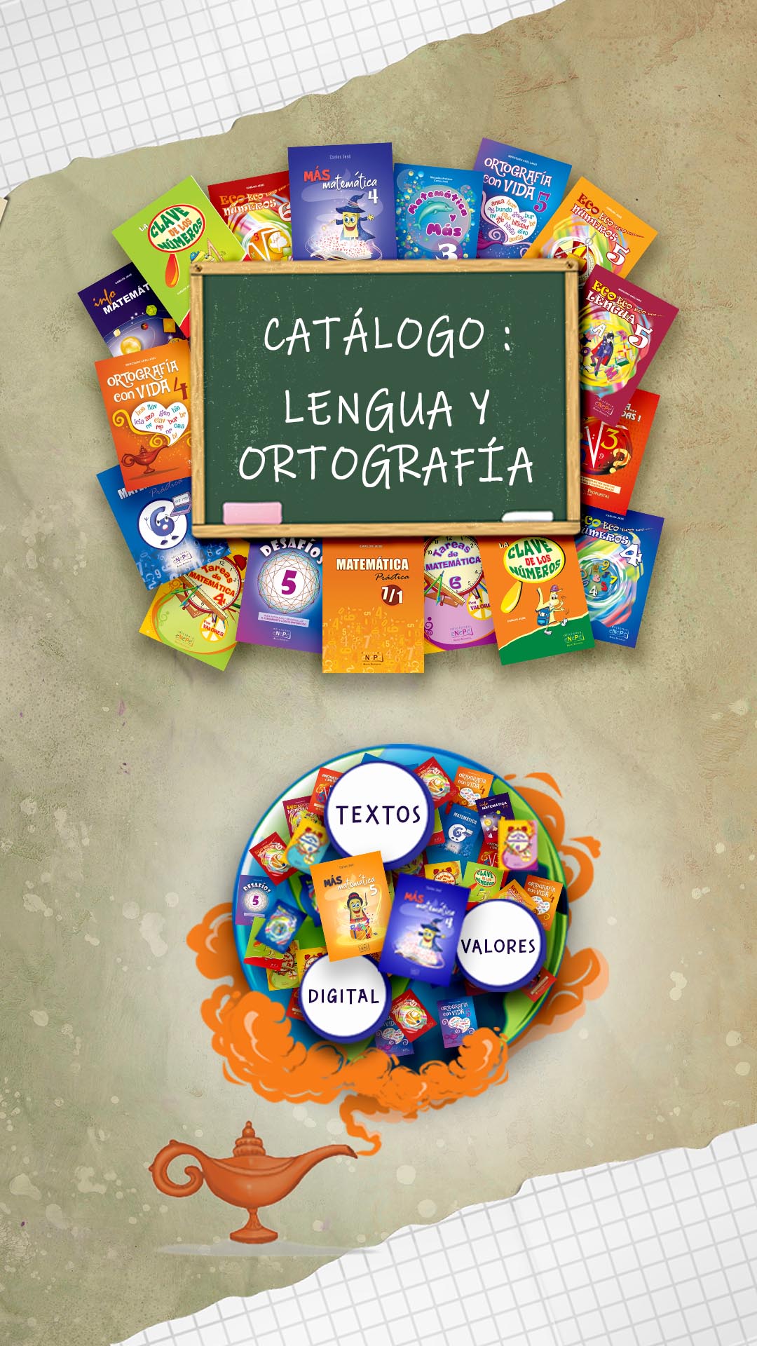libros escolares de lengua y ortografía